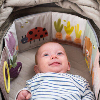 TAF TOYS GARDEN Interaktywna KSIĄŻECZKA Stymulacja Wzrokowa i Zmysłowa