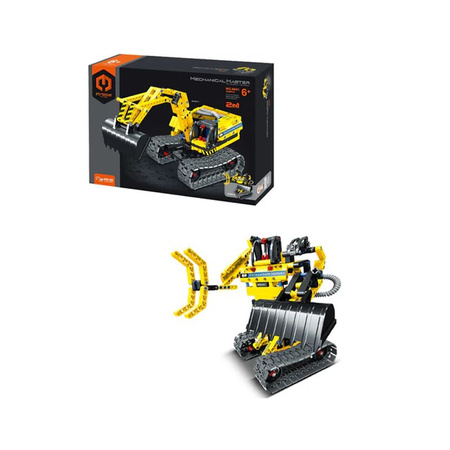 KLOCKI IM. MASTER 2W1 KOPARKA ROBOT 342 ELEMENTY