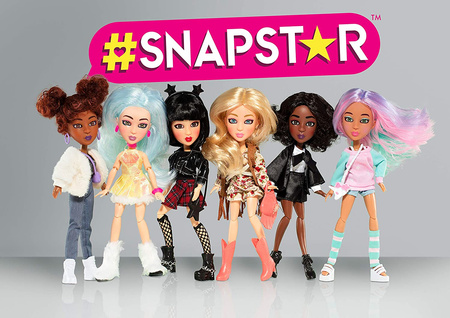 TM TOYS LALKA SNAP STAR Snapstar YUKI Aplikacja