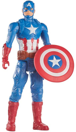 Hasbro Marvel Avengers Titan Hero figurka Kapitan Ameryka 30 cm
