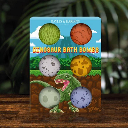 DUŻE KULE DO KĄPIELI JAJA DINOZAURY DINO DZIECI