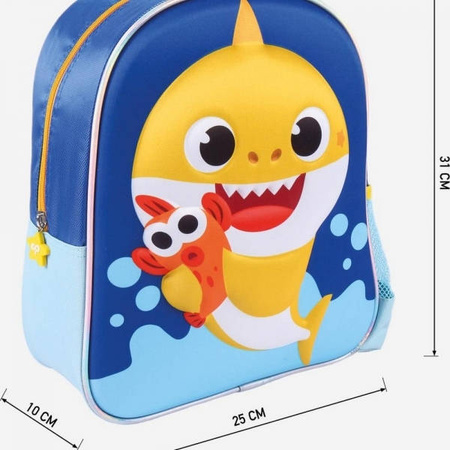 BABY SHARK REKIN PLECAK PLECACZEK DZIECI + BIDON