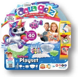 Aqua Gelz Kreatywny ŻEL  Zestaw DELUXE Morskie Stworzonka + Jednorożec