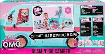 KAMPER CAMPER ZABAWKOWY DUŻY LOL Surprise Glam N' Go Camper