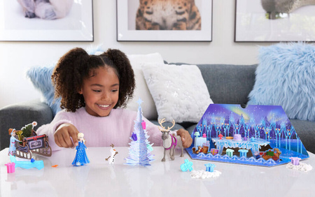 DISNEY KRAINA LODU KALENDARZ ADWENTOWY LALKI FIGURKI HWX20