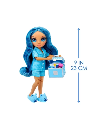 RAINBOW HIGH JUNIOR PJ PIŻAMA PARTY FASHION LALKA SKYLER BRADSHAW