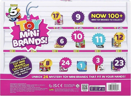 ZURU MINI BRANDS TOY 5bSURPRISE NIESPODZINKI ZABAWKI KALENDARZ ADWENTOWY