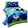 PIŁKA NOŻNA FOOTBALL Pościel w piłki 160x200 2 pos