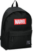 MARVEL CZARNY POJEMNY PLECAK SZKOLNY TORNISTER