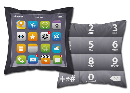 I PAD SMARTFON PODUSZKA ŚWIECĄCA JASIEK + WKŁAD