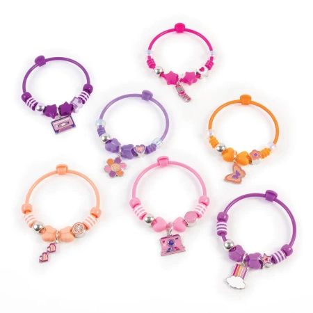 MAKE IT REAL Zestaw Bransoletki Z Koralików, zabawka kreatywna