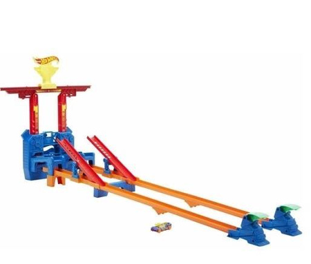 HOT WHEELS TOR TORY ZESTAW WYRZUTNIA WYZWANIE STEAM