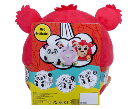 INTERAKTYWNA MASKOTKA DŹWIĘKI WINDY MAŁPKA SQUISHY