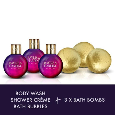 ZESTAW PREZENTOWY ŚWIĘTA BOMBKI KULE KĄPIELI CIAŁA