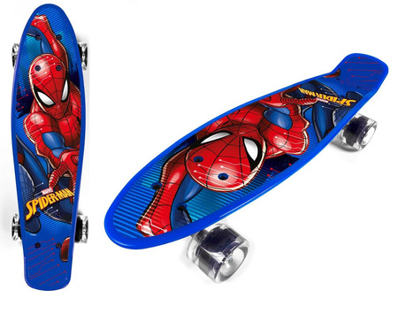 SPIDERMAN SPIDER DESKOROLKA DESKA FISZKA dzieci