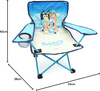 BLUEY BINGO PIESKI KRZESŁO KRZESEŁKO DLA DZIECI NA PLAŻĘ OGRODU  KEMPINGOWE
