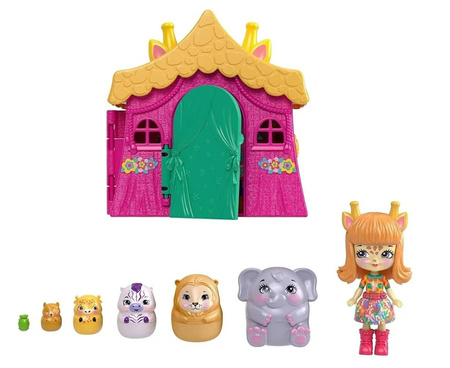 ENCHANTIMALS LALKA GRISELDA GIRAFFE DOMEK ZWIERZĄT