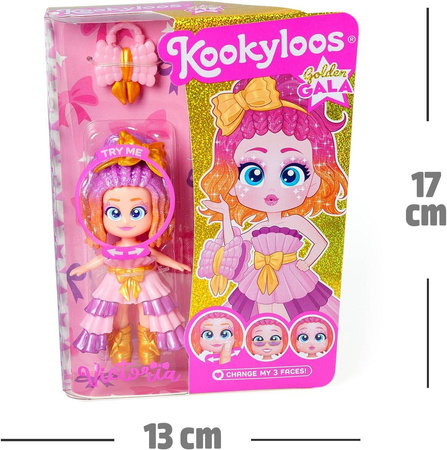 KOOKYLOOS Seria 7 Laleczka GOLDEN GALA VICTORIA