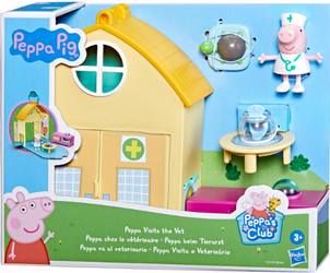 ŚWINKA PEPPA PIG Zestaw Wesoła Wycieczka Weterynarz FIGURKA