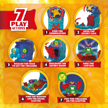 Magic Box Piratix Seria 2 Shark Treasure Shark Cave Jaskinia Rekinów