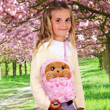 BABY PAWS PIES PIESEK INTERAKTYWNY MASKOTKA KOCYK TORBA SMOCZEK