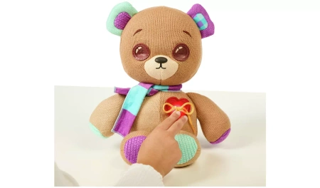 INTERAKTYWNY MAGICZNY MIŚ PIĘKNY PLUSZAK THREADY BEAR 70 REAKCJI MÓWI MRUGA