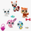 Zestaw figurek Littlest Pet Shop Collector Set Winter Besties 5 szt. 00573