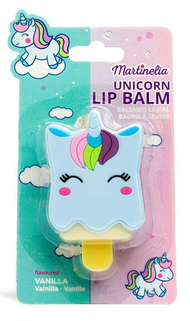 MARTINELIA BŁYSZCZYK POMADKA BALSAM DO UST DLA DZIECI JEDNOROŻEC LÓD BRELOK