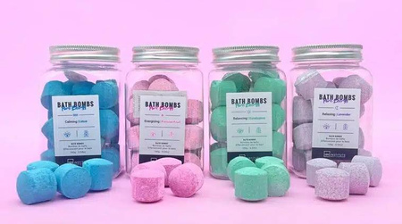 IDC KULE KOSTKI MUSUJĄCE DO KĄPIELI ZESTAW 160 G