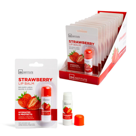 IDC BALM STRAWBERRY Pomadka balsam do ust truskawka 4,7 g