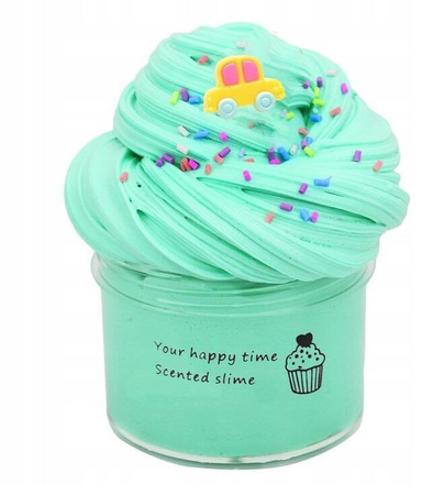 MASA PLASTYCZNA ZESTAW DO ROBIENIA SLIME GLUTÓW BUTTER AKCESORIA FLUFFY