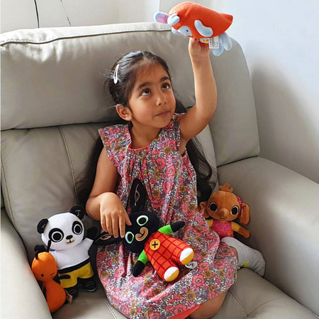 ZESTAW PLUSZAKÓW MASKOTKI MASKOTKA BING I PRZYJACIELE SULA PANDO FLOP 5 SZT