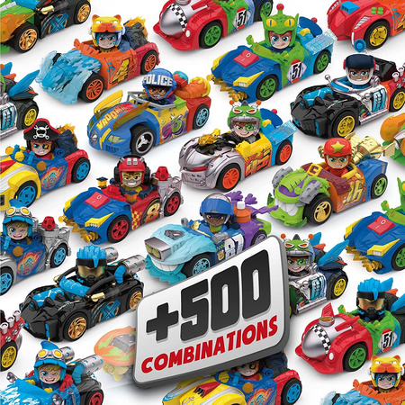 T-Racers Turbo Wheel 2 Pojazd z kierowcą+akcesoria