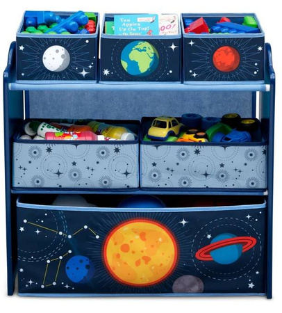KOSMOS PLANETY ORGANIZER POJEMNIK REGAŁ DZIECI