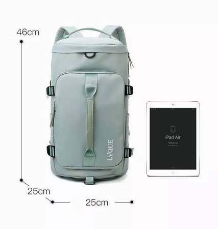 BAGAŻ PODRĘCZNY TORBA PLECAK 2W1 SAMOLOTU PODRÓŻNA