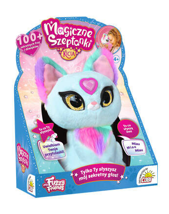 COBI MAGICZNE SZEPTANKI KOTEK INTERAKTYWNY TURKUS KICIA SKYE MÓWI