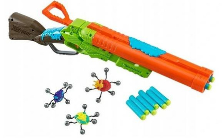 X-SHOT BUG ATTACK ZURU ELIMINATOR ROBAL + FIGURKI