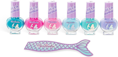 MARTINELIA ZESTAW DO PAZNOKCI DZIECI LAKIERY KOSMETYKI 12221