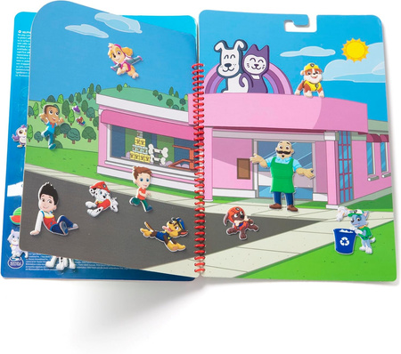 PSI PATROL Zabawka do auta Naklejki WYPUKŁE PUFFY Melissa Wyklejanka