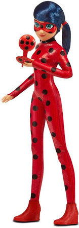 MIRACULOUS LALKA BIEDRONKA I CZARNY KOT LADYBUG FIGURKA KOMUNIKATOR 50028