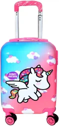 JEDNOROŻEC WALIZKA DZIECIĘCA KABINOWA PODRÓŻNA DLA DZIECI UNICORN SZYFR