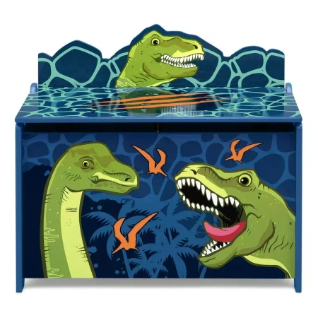 DINOZAURY POJEMNIK NA ZABAWKI SKRZYNIA DINO DZIECI