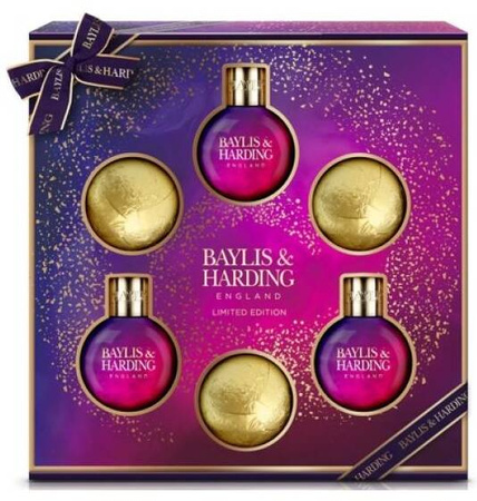 ZESTAW PREZENTOWY ŚWIĘTA BOMBKI KULE KĄPIELI CIAŁA