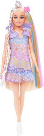 Barbie Zabawa włosami Blondynka Lalka z akcesoriami JCT72