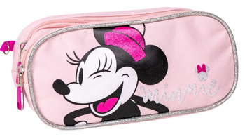 MYSZKA MINNIE PIÓRNIK DWUKOMOROWY KOSMETYCZKA