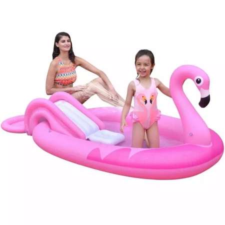 FLAMING BASEN WODNY PLAC ZABAW ZJEŻDŻALNIA DZIECI