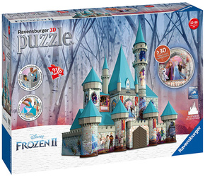 KRAINA LODU RAVENSBURGER ZAMEK Puzzle 3D Lodowy Pałac Elsy 216 elementów