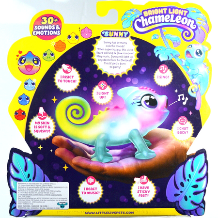 LITTLE LIVE PETS INTERAKTYWNY ŚWIECĄCY KAMELEON