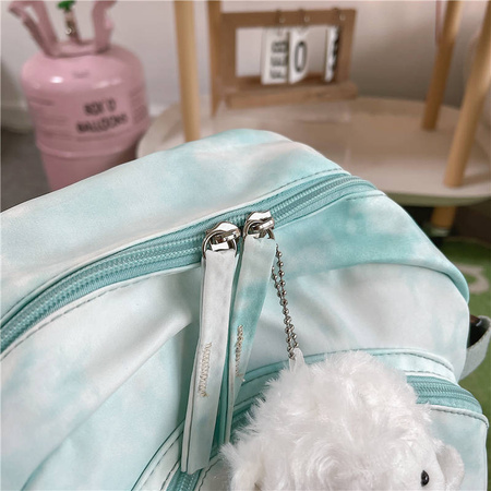 PLECAK SZKOLNY MIEJSKI MŁODZIEŻOWY + BRELOK MIŚ