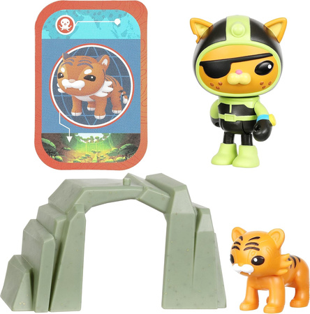 OKTONAUCI Octonauts ZESTAW FIGURKA KOCURO KWAZII TYGRYS AKCESORIA